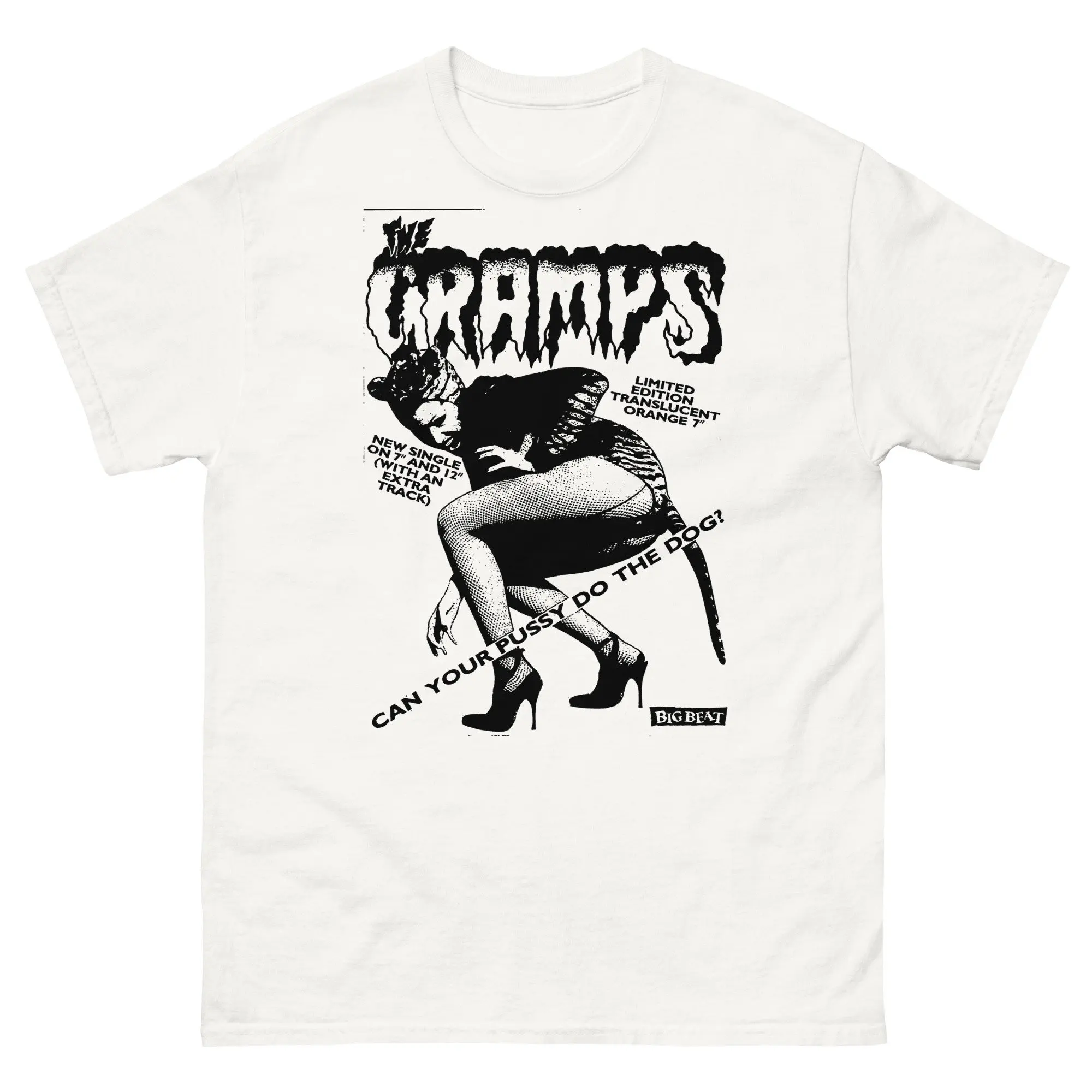 The Crampi Flyer Shirt Punk Shirt Punk Tee Gun Club