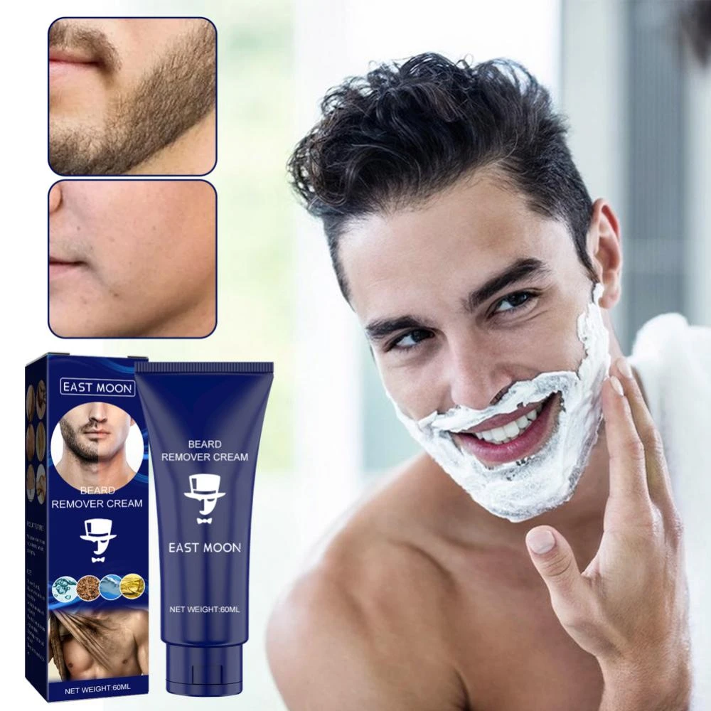Men Hair Removal Cream Gentle Cleaning Without Irritation Safe