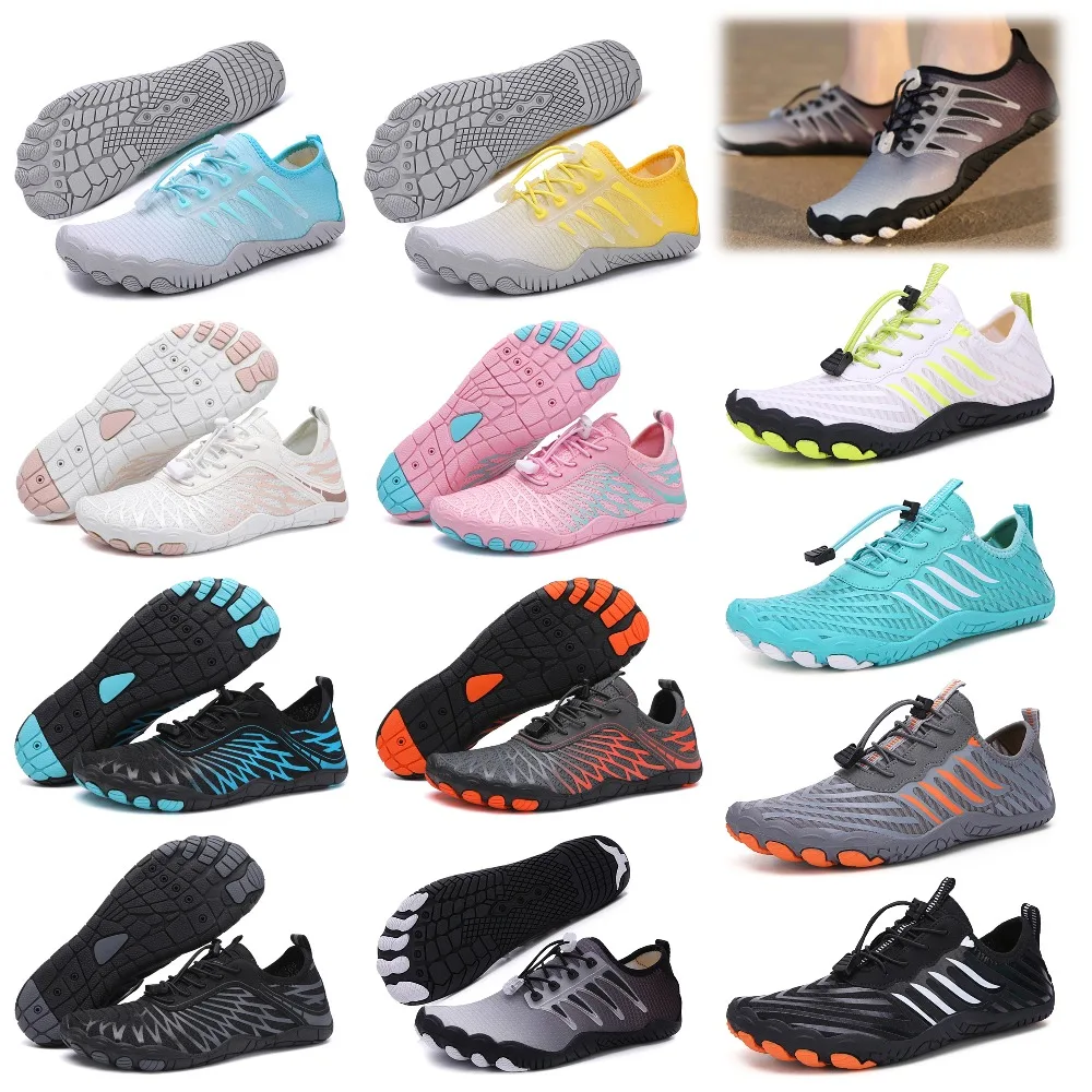 Quick-Drying Summer Water Shoes Men Women Seaside Beach Barefoot Diving Sneakers Swimming Upstream Sports Footwear Aqua Shoes