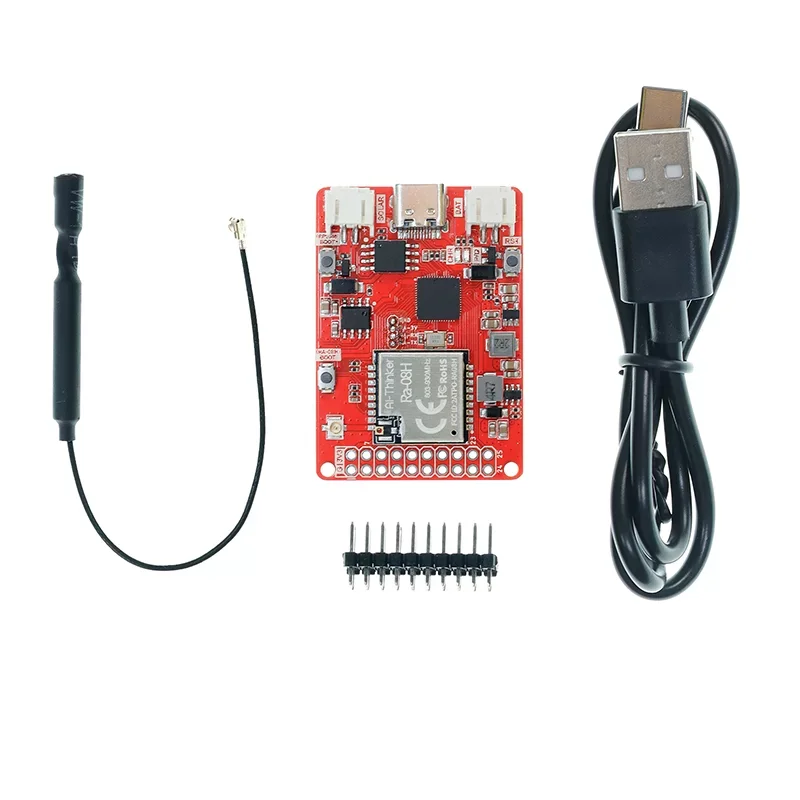 Módulo Node LoraWan para Comunicação de Longo Alcance, Lora RA-08H Development Board, 868Mhz, 915Mhz, Arduino, MicroPython