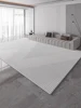 Light Grey Carpet Luxurious Geometric Stripes Living Room Carpets Large Size Decorative Rugs Comfortable Easy Clean Bedroom Rug 4