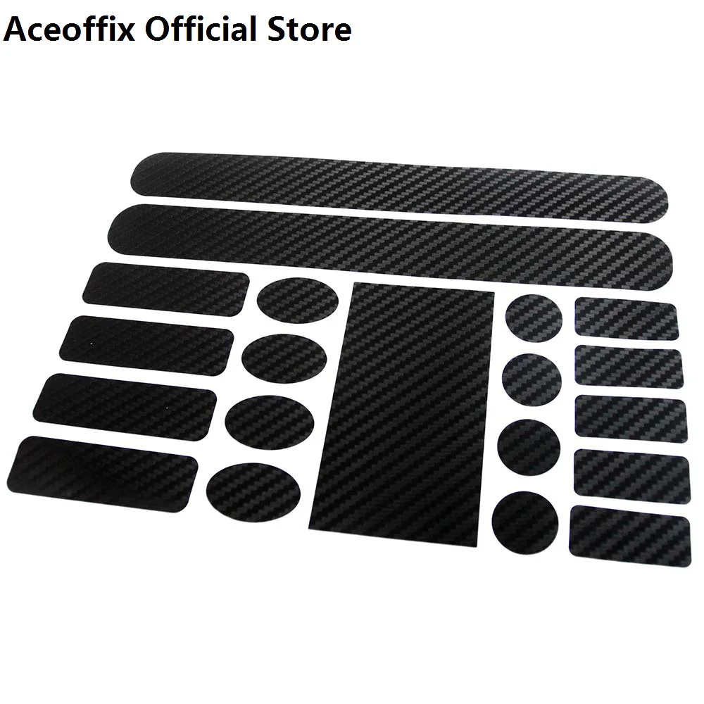 Aceoffix Set Di Protezioni Per Adesivi In Carbonio Per Bici Per Brompton T Line P Line Pieghevole Pelle Di Rinoceronte