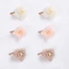 6Pcs/Lot Baby Floral Hairpin Mesh Flower Hair Clip For Kids Girl Cute Princess Handmade Barrettes Children Hair Accessories 1