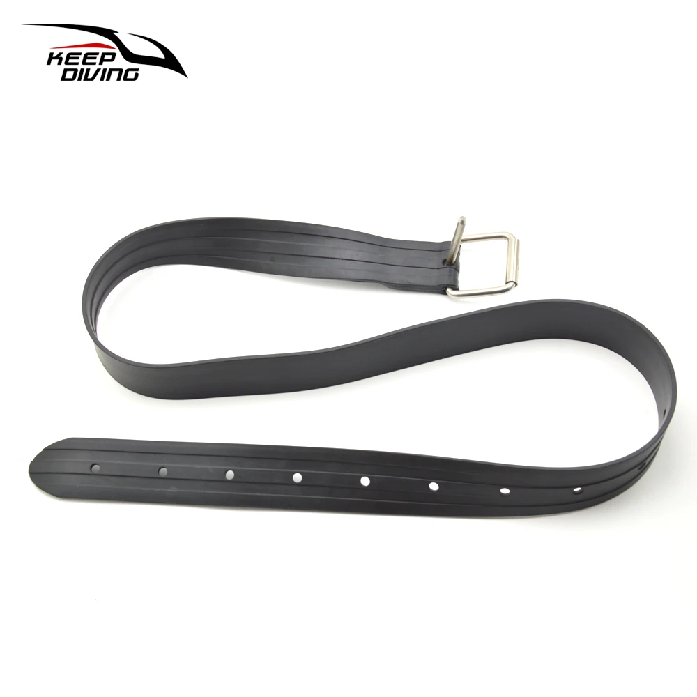 1.3M/1.5M/1.8M Freediving Diving Rubber Weight Belt With Stainless Steel RQuick Release Buckle BCD Accessories Diving Equipment scuba diving weight belt