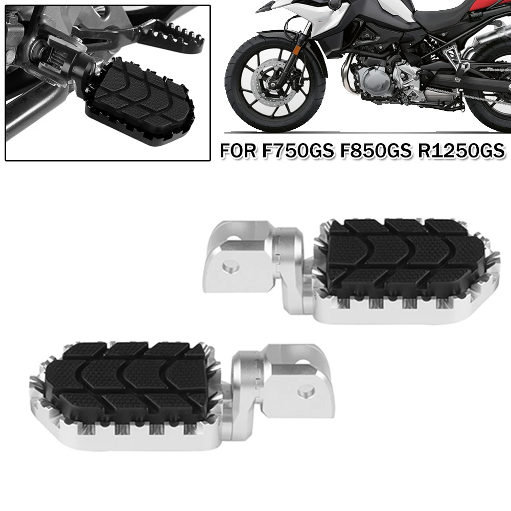 

For BMW R1200GS R1250GS 2022 Adventure F850GS F750GS S1000XR Motorcycle Footrest Highway Front Driver Adjustable Foot Pegs Rests