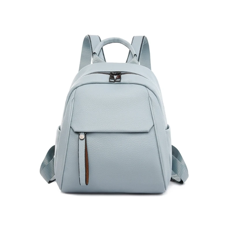 Fashion Pu Leather School Backpack College School Bag Backpacks for Student Teenagers Boys Girls Travel Casual Bookbag