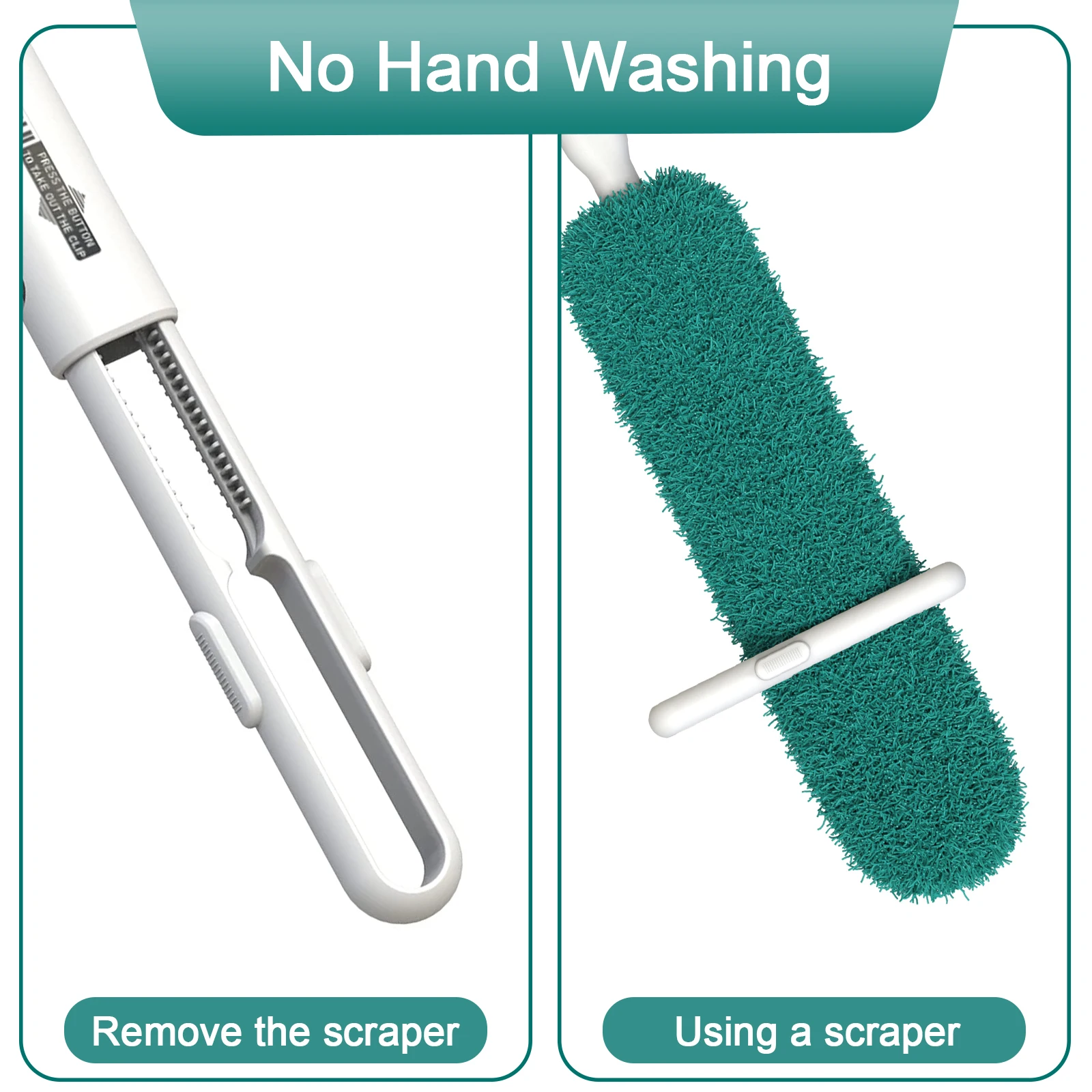Microfiber Duster Brush Flexible Microfiber Duster For Cleaning Cobweb Blinds Furniture Cars