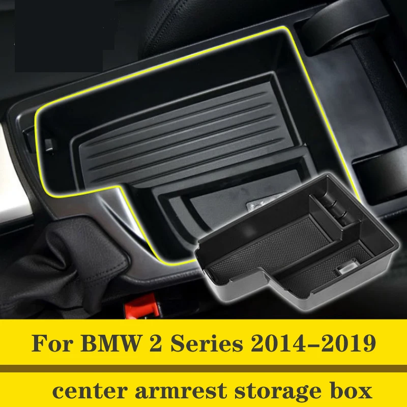 

Мой хороший автомобильный ящик для хранения, автомобильный органайзер, внутренняя пластиковая центральная консоль для BMW 2 серии 2014-2019