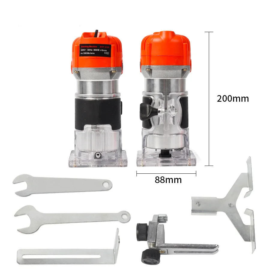 720w 32000rpm 전기 목재 트리머 도구 다목적 엣지 목재 트리머