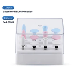 Dental Composite Polishing Kit - 12-Piece Set for Porcelain and Natural Teeth Polishing (Type C)