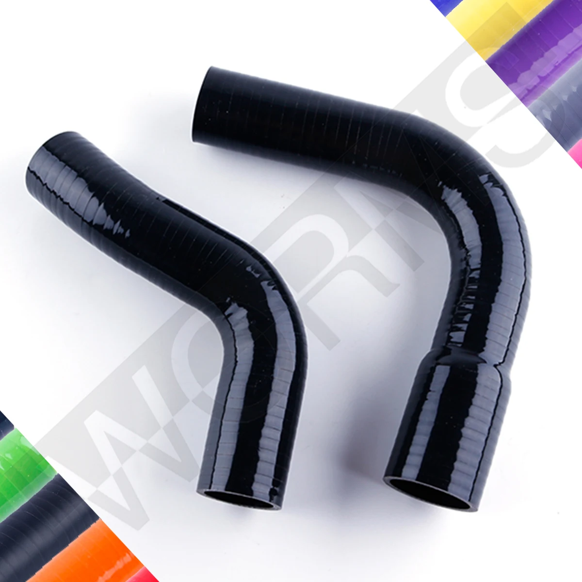 

For Mazda RX3 RX-3 1.1L 1972-1977 Silicone Coolant Radiator Hose Pipe Kit 1973 1974 1975 1976