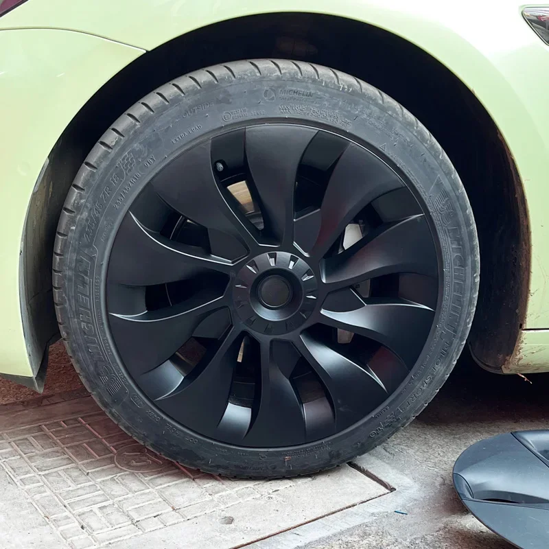 1PCS Hub Cap Replacement Wheel Cap Automobile Hubcap Full Rim Cover Accessories for Tesla Model 3/Y 18/19/20 Inch 2021 2018-2023