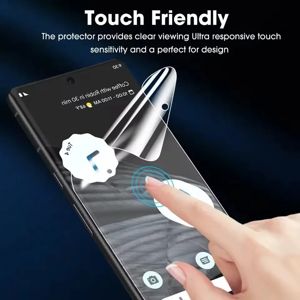 3-Pack Hydrogel Screen Protector Film