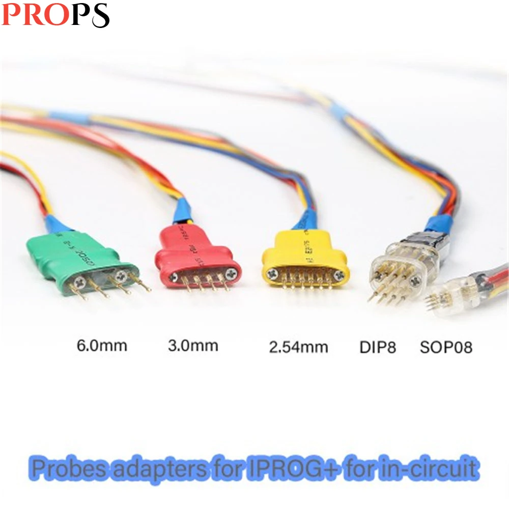 

Iprog Probes Adapters Kit for IPROG Plus and Xprog M for In-circuit Adapters Works ECU for Xprog/iProg In-circuit ECU Cable Free