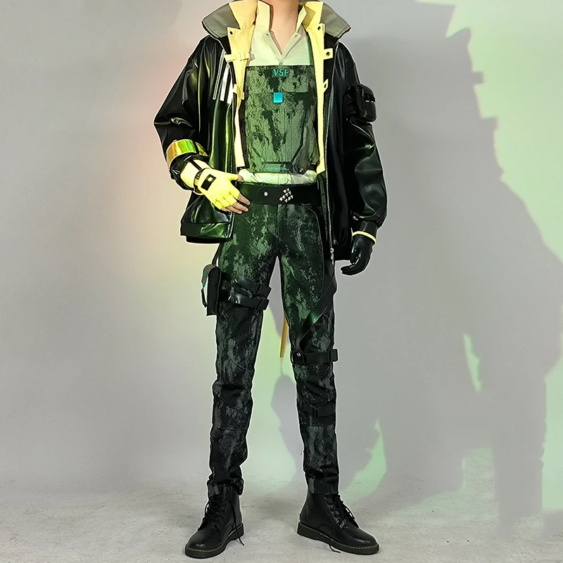 

Anime Game VTuber Hololive Nijisanji Sonny Brisko Battle Dress Daily Uniform Party Outfit Cosplay Costume Men Halloween 2022 New