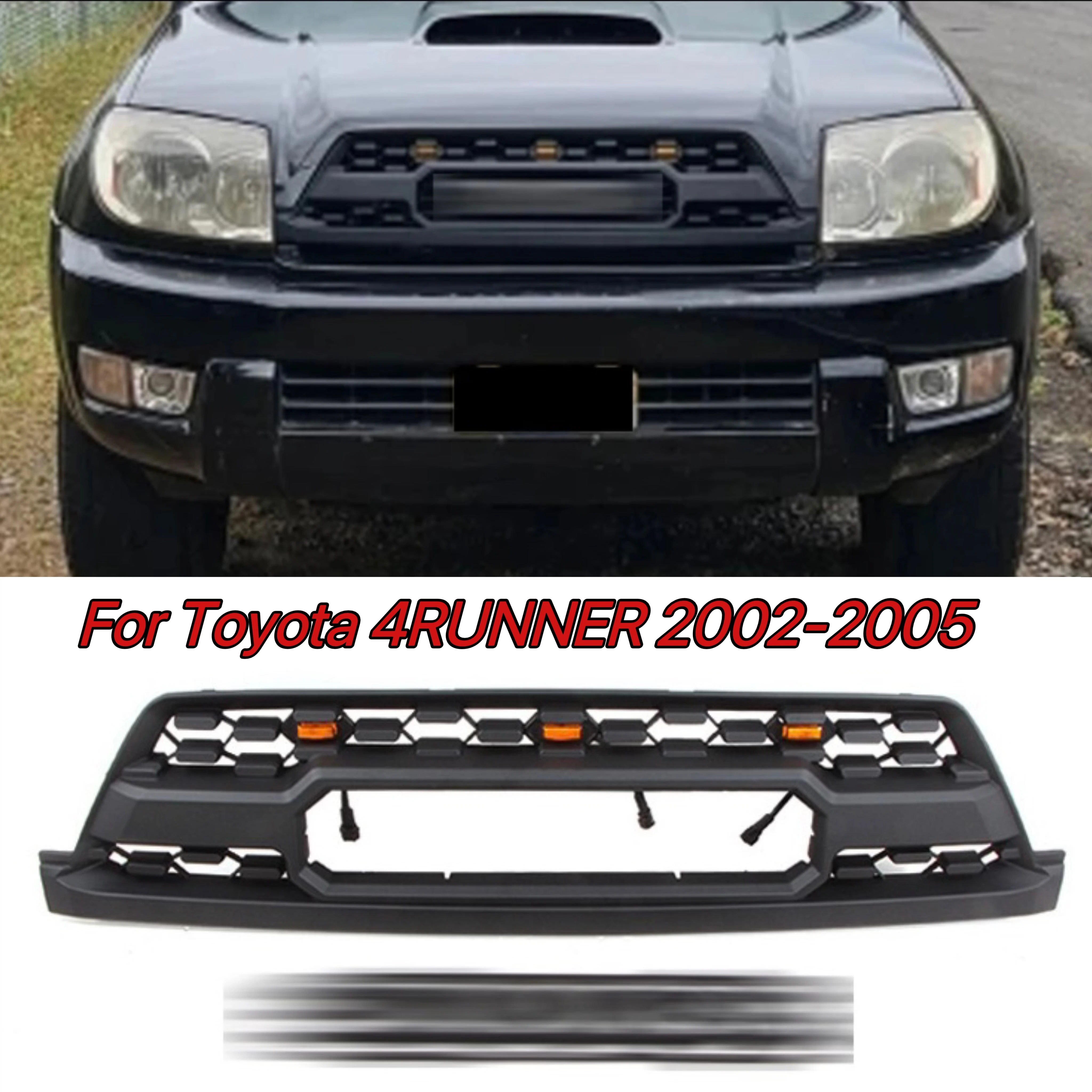 

Передняя решетка для Toyota 4runner 2002-2005, 2002, 2003, 2004