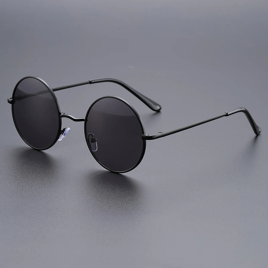 Vintage Round Frame Sunglasses for Trendy Style – Perfect for Parties, Music Festivals, and Street Photography
