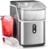 Ice Makers Countertop, 35lbs/Day Pebble Maker Machine with Sonic , Self-Cleaning Countertop Maker with Ice Scoop 1