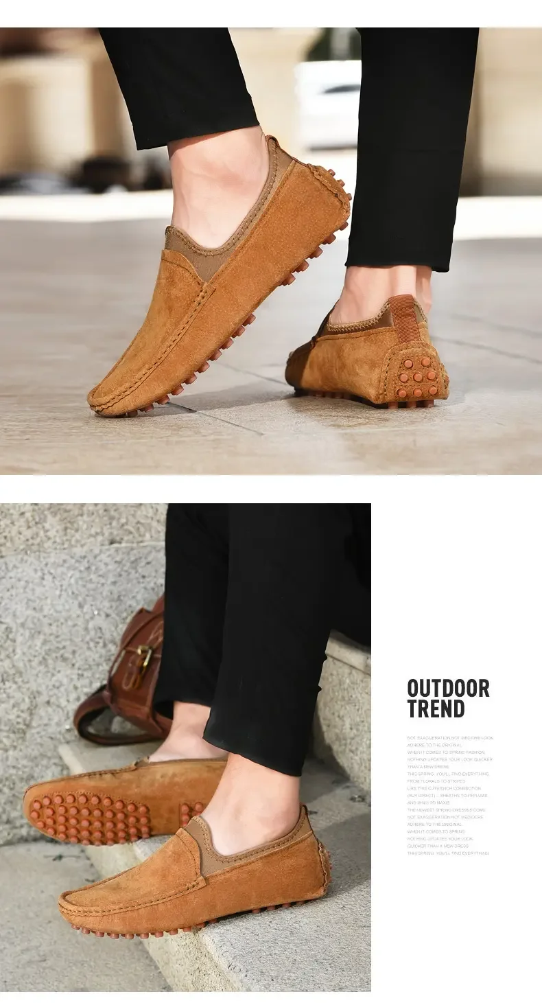 Slip-on casual men's loafers