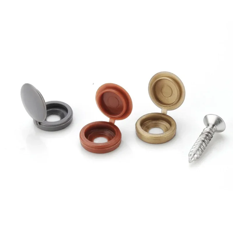 Screw Decorative Cover Screw Decorative Cover Cross Screw Nail Cap Folding Buckle For Car Furniture Decorative Nuts Cover Bolts Hardware Auto Part