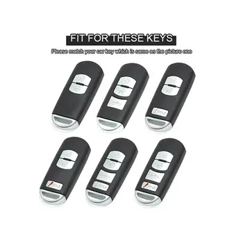 In Lega di zinco di Chiave Dell'automobile Della Copertura Della Cassa Fob per Mazda 2 3 6 Atenza CX3 CX5 CX-7 CX-9 CX9 MX5 Accessori 1 In Lega di zinco di Chiave Dell'automobile Della Copertura Della Cassa Fob per Mazda 2 3 6 Atenza CX3 CX5 CX-7 CX-9 CX9 MX5 Accessori - In Lega di zinco di Chiave Dell automobile Della Copertura Della Cassa Fob per Mazda