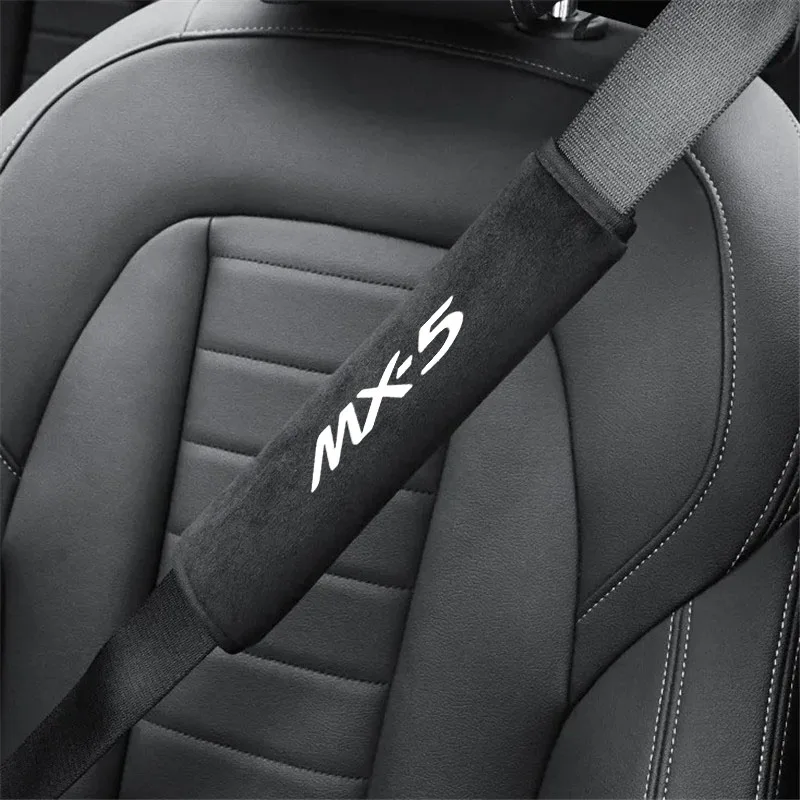 자동차 시트 벨트 커버 어깨 보호 벨트 패드 케이스, MX5 NA NB NC ND MX-5 자동차 액세서리, 2 개