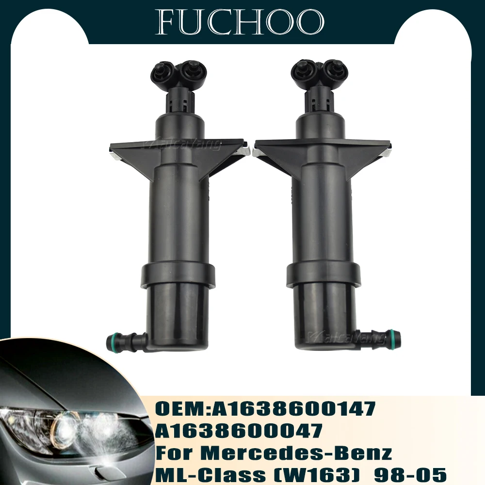 

Высококачественная мойка передней фары, фотоцилиндрический насос LH или RH для Mercedes-Benz ML-Class (W163) 1998-2005 A1638600147