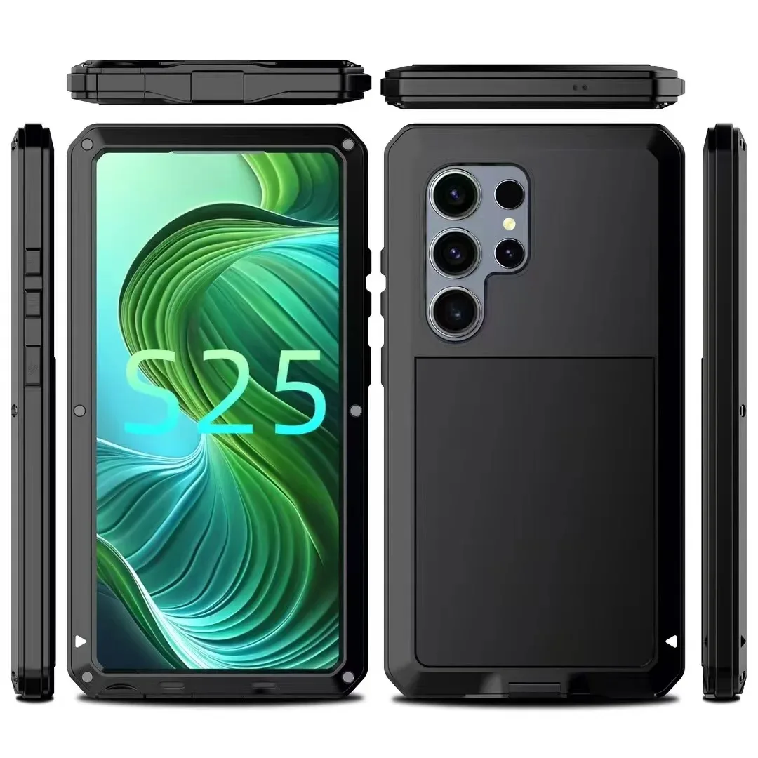 Ultra Protective Heavy Metal Anti-Drop Phone Case - Dustproof, Shockproof, Durable Design