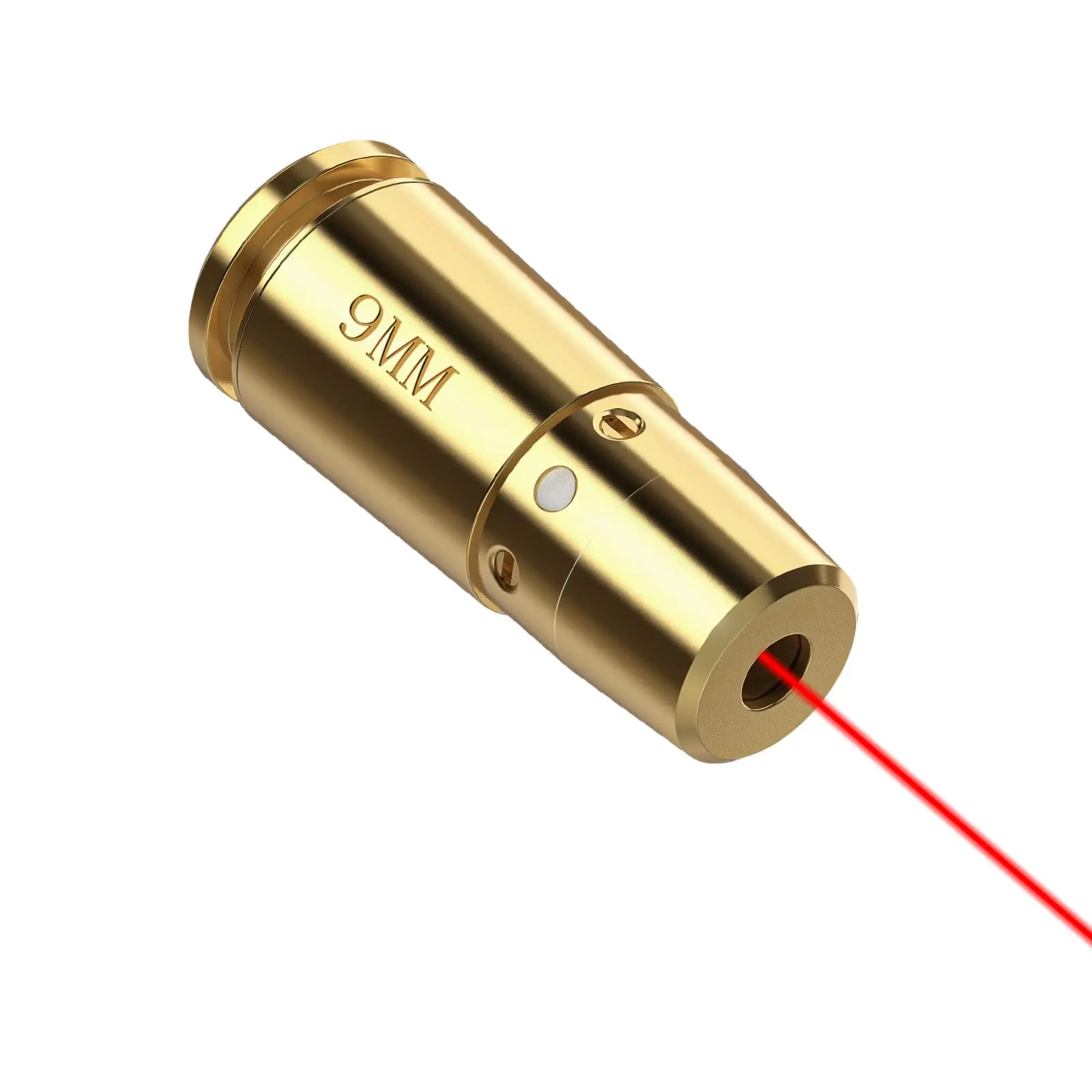 Zeroing Bore Sight 9mm Chamber Red Laser Brass Boresighter 8 Upgraded Batteries Rifle Riflescope Tactical laser bore sight red dot laser sight laser sight