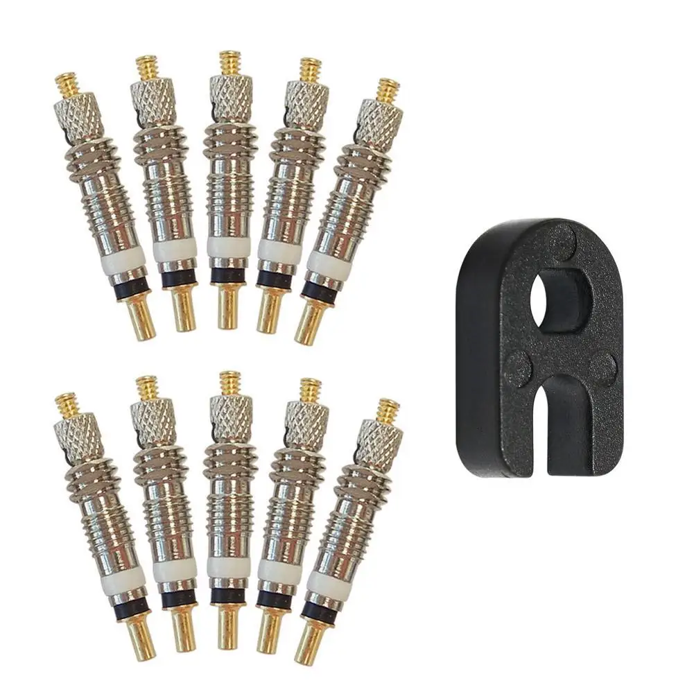 

Bicycle Valve Core Common French Presta Bicycle Tire Bicycle Replacement Tube Coreless Valve Core Remover With Wrench