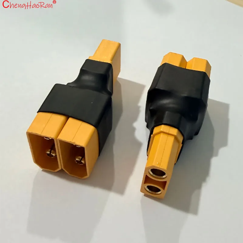 ChengHaoRan 1PC DIY 어댑터 XT60/T 플러그/XT90 시리즈 병렬 직접 연결 남성/여성 DIY 커넥터