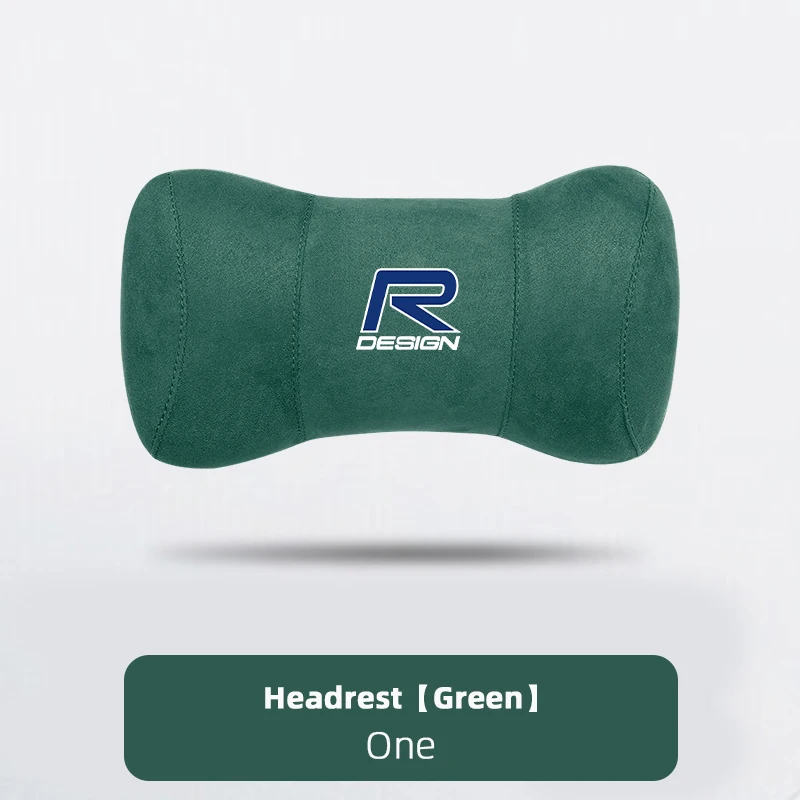 thumbnail image 1 of Reposacabezas de seguridad para asiento de coche, almohada para el cuello con logotipo automático para Rdesign Volvo AWD V60 T6 S80 V50 S90 XC90 V70 XC60 S60 V40 S40 V90 S70, 1 of 5