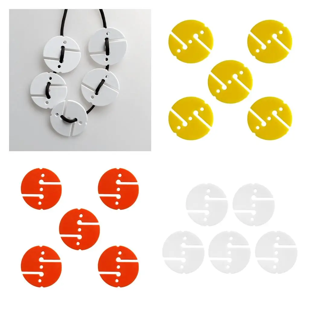 

5Pcs Round Circle Marker for Scuba Cave Wreck Technical Diving