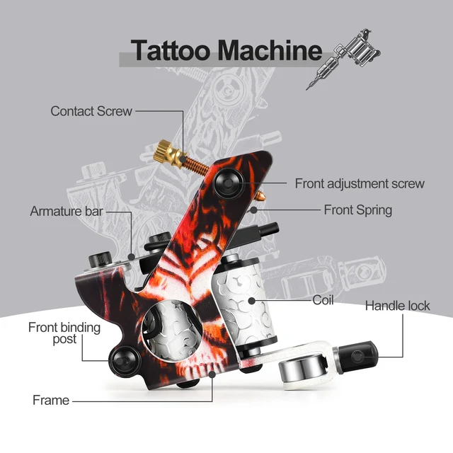 Tattoo Supplies Compact Design Adjustment Tool Insulting Tattoo Supplies Kit  For DIY - AliExpress