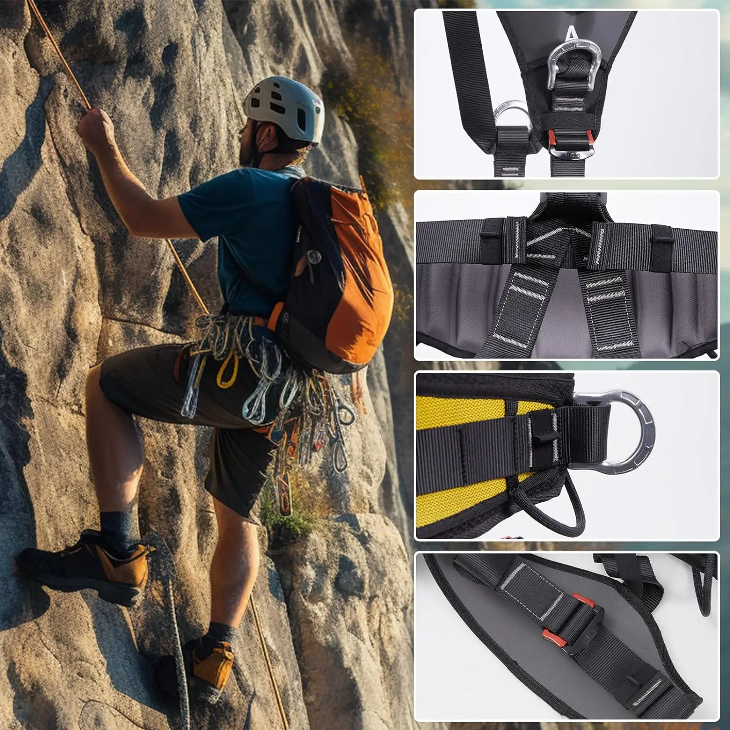 Full Body Climbing Harness 4