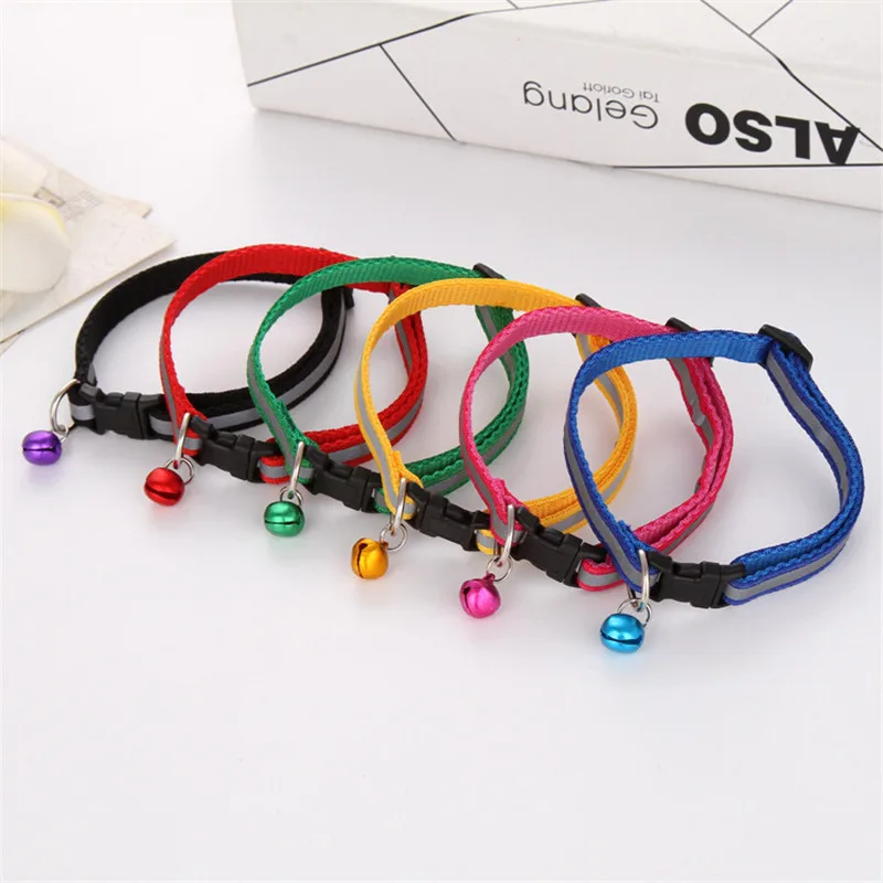 Title 14, 10pcs/lot Adjustable Wide 1.0cm Nylon Dog Colla...