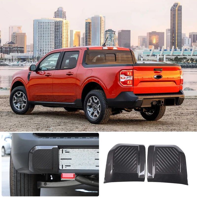 

Auto Exterior Accessories Rear Bumper Collision Proof Cover Scratch Proof Cover Decorative Cover ABS For Ford Maverick 2022