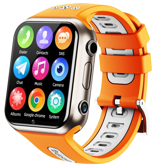 4g Android Phoneskids 4g Smartwatch With Gps, Android 9.0, Dual