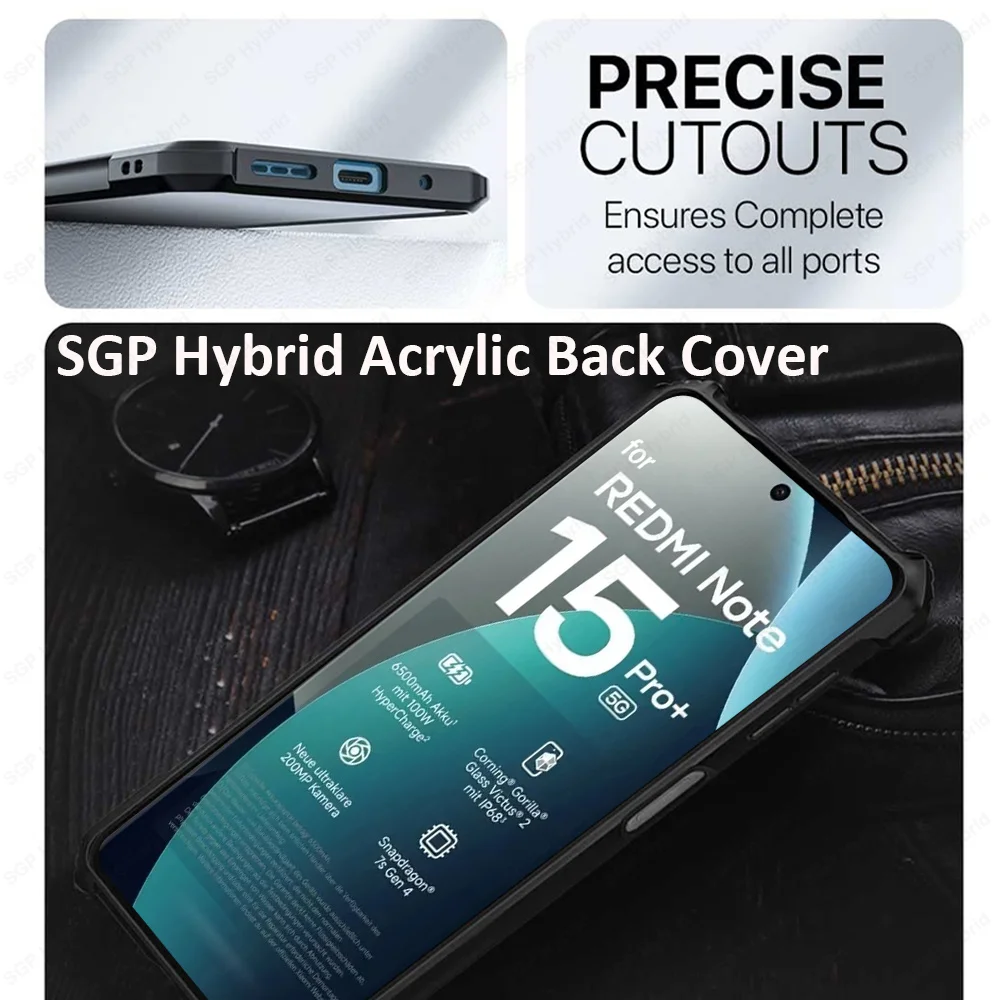 Transparent Shockproof Acrylic Protection Case