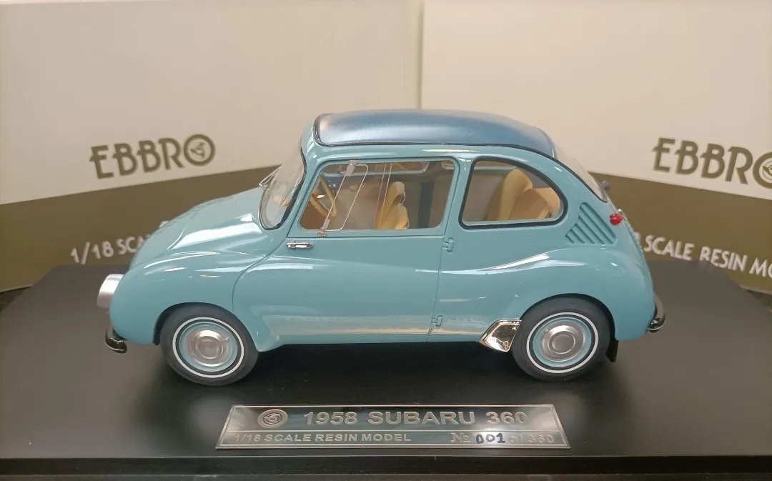 EBBRO SUBARU 360　1/12 Ebbro Subaru 360 1958 • DiecastSociety.com