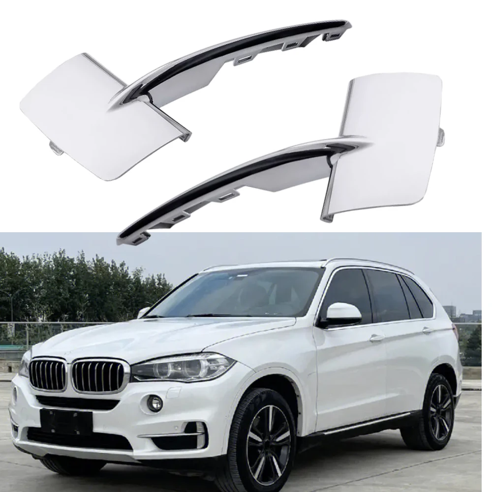 

Хромированная решетка переднего бампера для BMW F15 X5 2014 2015 2016 2017 2018 51117325395 51117325396
