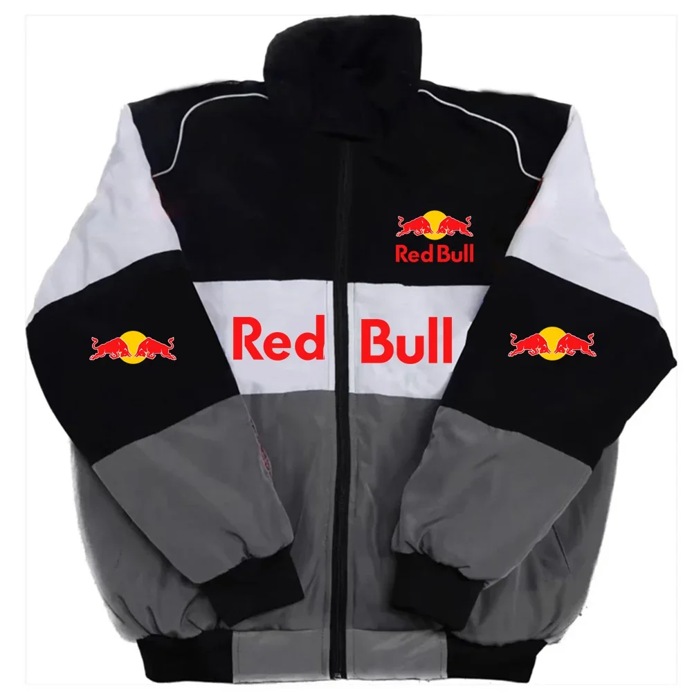 Red Bull Jacket Zipper Detail