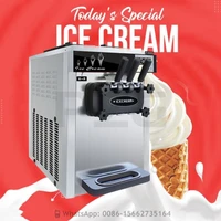 18~22L/H 110V 220V Commercial Soft Serve Ice Cream Make Machine Price Professionals Maker For Sale 1