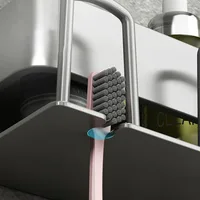 Aluminum Punch Free Wall Mounted Electric Toothbrush Holder Toothpaste Cup Storage Hook Bathroom Accessories Organizer Hot Sale 2