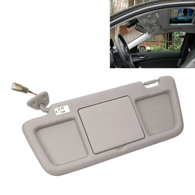 

FE8869320B77 Replacement Effective Sun Blocker Plastic Sun Visors Reduce & Improve Visibility Simple Installation