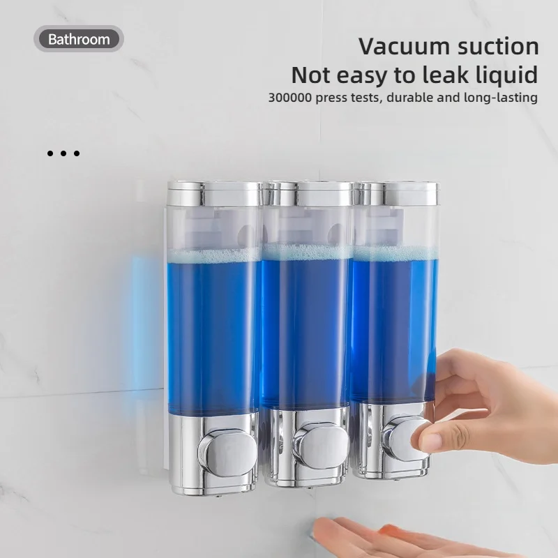 Home Appliance Soap Dispensers Bathroom Stainless No Drill Wall Soap Dispensers Steel Bathroomde Banheiro Bathroom Items