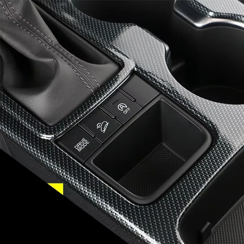 Sleek Car Center Console Gear Shift & Cup Holder Frame Trim Cover
