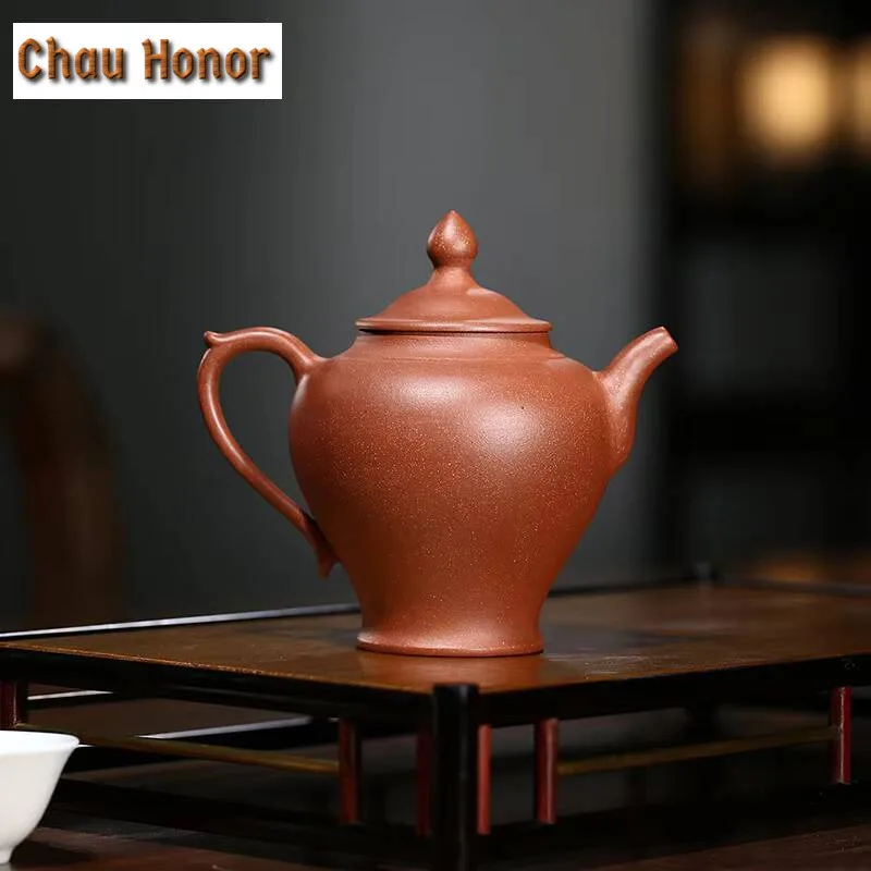 300ml Authentic Yixing Teapot Purple Clay Pot Famous Beauties Handmade Beauty Pot Raw Ore Mud Kettle Customized Chinese Tea Set