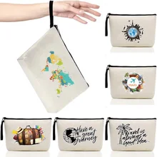 

New 2022 Ladies Cosmetic Bag Fashion Travel Series Clutch Storage Mobile Wallet Cosmetics Sundries Portable Storage Bags