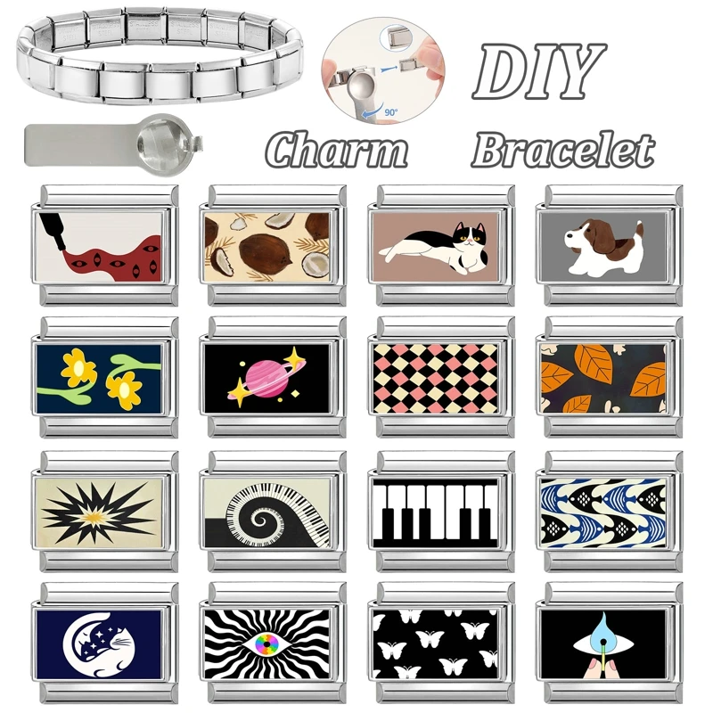 Y2K Charm Bracelet Stainless Steel